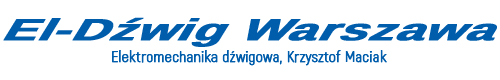 El-Dźwig Warszawa Krzysztof Maciak logo